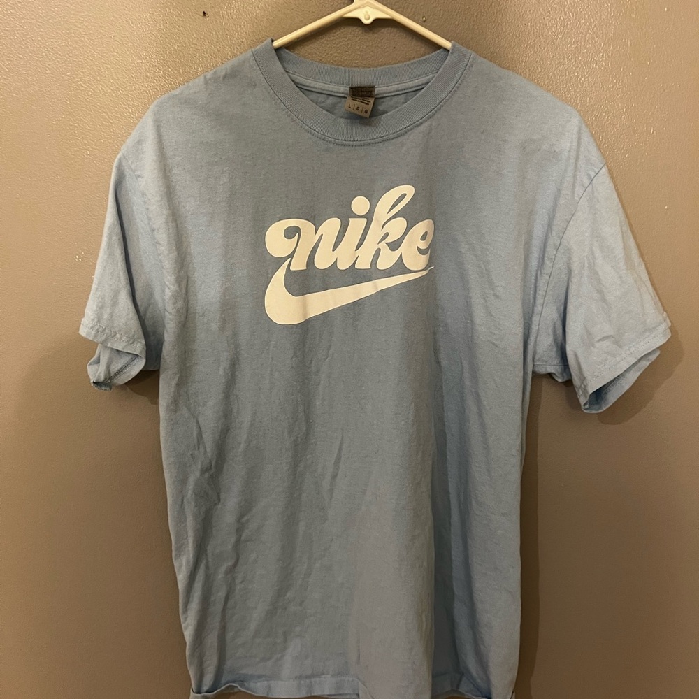 Light blue “ nike “ tee